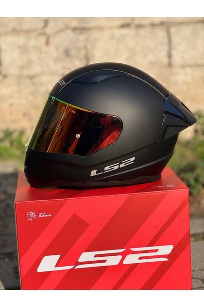Rapid 2 Race turuncu vizörlü kask
