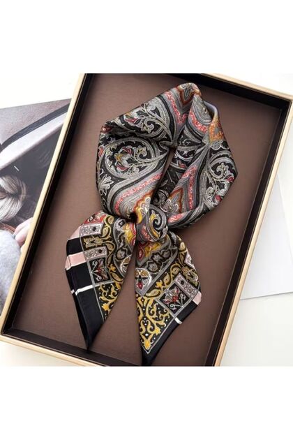 Renk Cümbüşü, Sun Protection, Windproof, Double Sided Printed , Scarf, Scarf 70X70