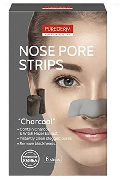 NOSE STRIPS CHARCOAL6PCS