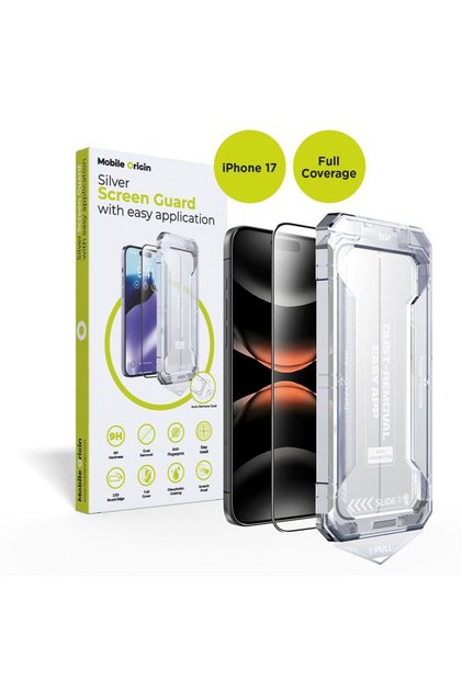 Ecran de protecție pentru telefon mobil cu aplicare ușoară, iPhone 17