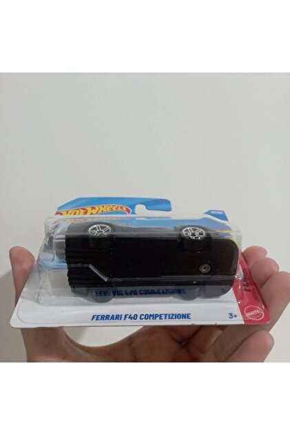 HOT WHEELS Ferrari F40 Competizione Siyah 1:64 Diecast Model Araba