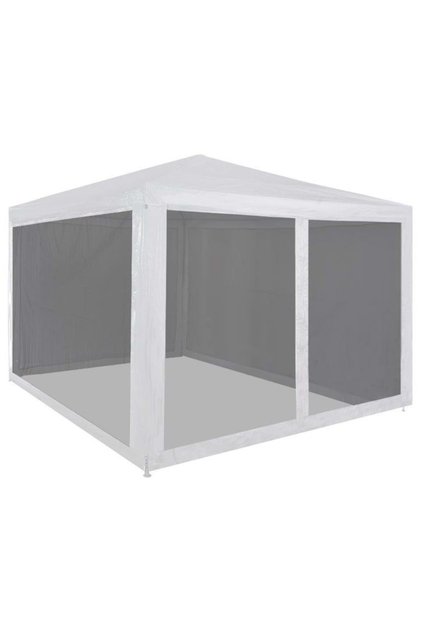 Party Tent with 4 Mesh Sidewalls 3x3 m