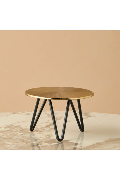 Metal Top Plant Stand - 20x13 cms