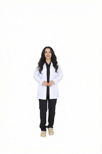 H/001 Shirt Collar Short Sleeve Long Sleeve Apron Doctor Nurse Teacher Student Work Clothes