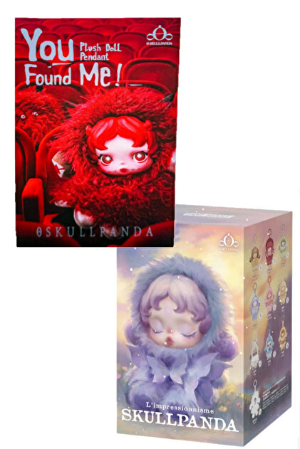 Pofika Skullpanda Winter Serisi+Skullpanda İmpressionisme Serisi