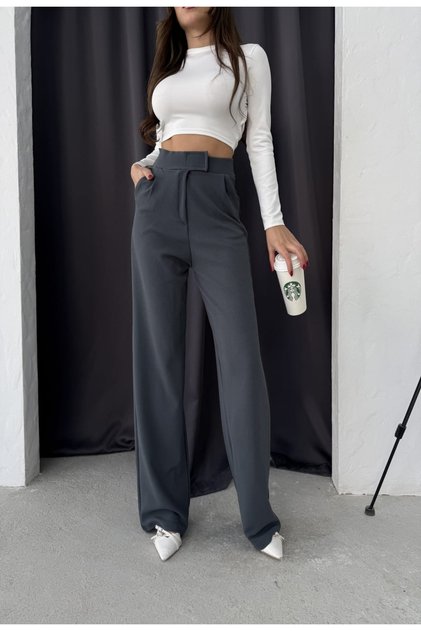 Women's Lycra Velcro Closure Palazzo Pants