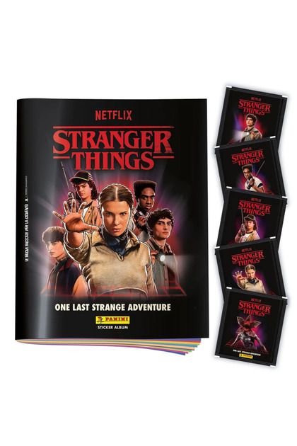 Panini Strangers Thınks wonder box neflix kutulu set oyun kart