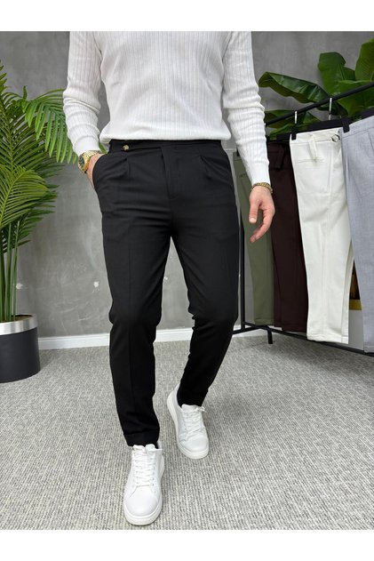 Men's linen trousers