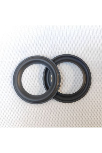2Pcs 3 Inch Speaker Surround Edge Rings Repair Kit DIY Speaker Surround Repair Replacement