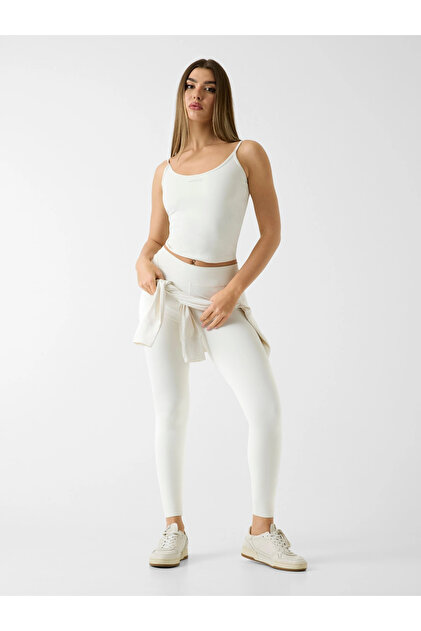 Margot Aktif Kadın Beyaz Top V6RP14KD952-G027