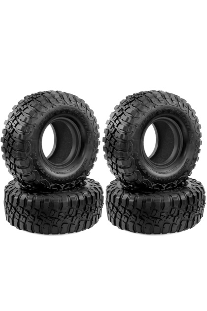 4 إطارات RS432 مقاس 2.2 بوصة لسيارات التحكم عن بعد بمقياس 1/10، مثل Axial SCX10 AXI03007 D90 و Traxxas TRX4 Redc