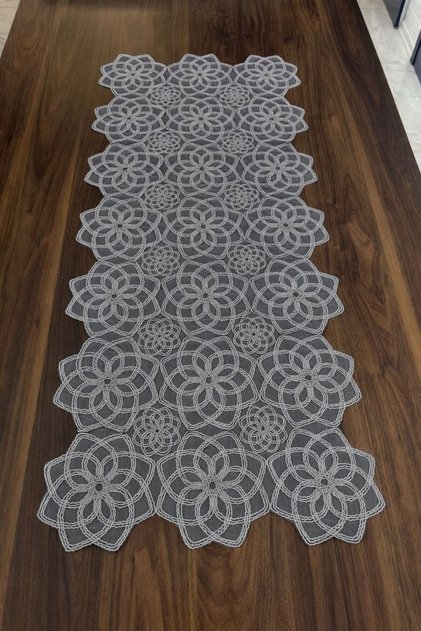 Anglez Cordon Embroidered Runner
