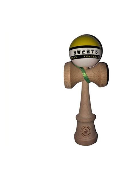 Sweets Kendamas, yellow, + CADOU Mini Kendama