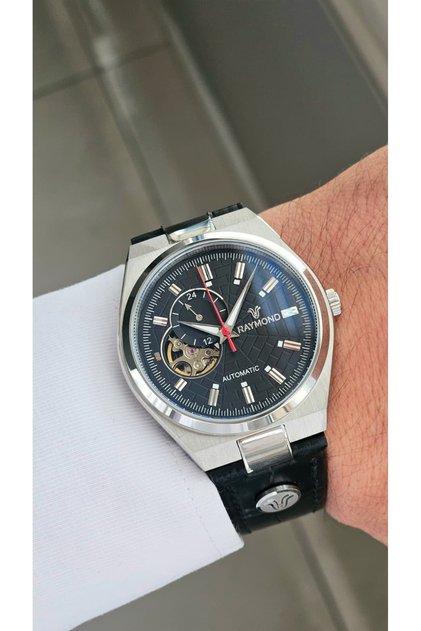 Rym-250424-Dr Nh39A Mechanical Automatic Men's Wristwatch - Sapphire Glass - Leather Strap