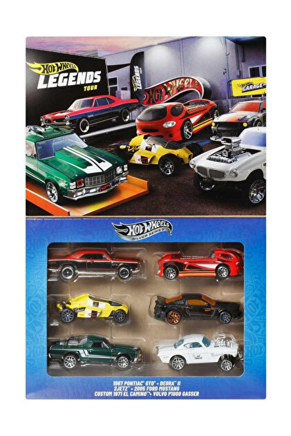 Hot Wheels dropstars ミニカーセット 6台 HOT WHEELS HW Legends Tour Silver Series 6 lı Set - Fiyatı, Yorumları