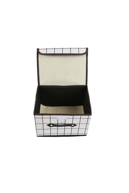 Polka Dot Fabric Storage Box