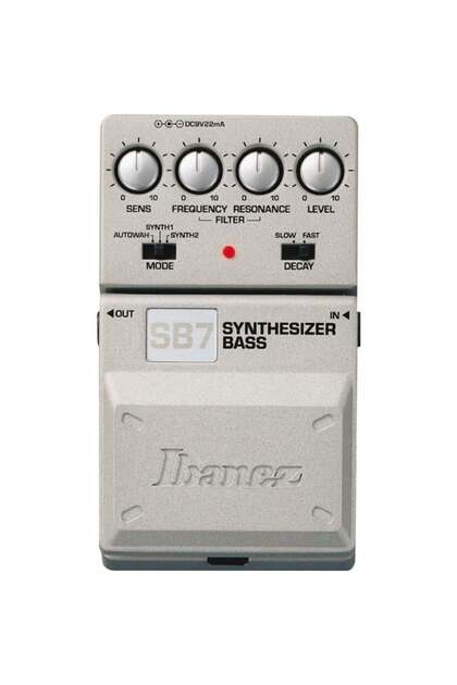 Ibanez SB7 シンセサイザーエフェクター Ibanez SB7 Bass Synth Synthesizer Efekt Pedalı (Profesyonel