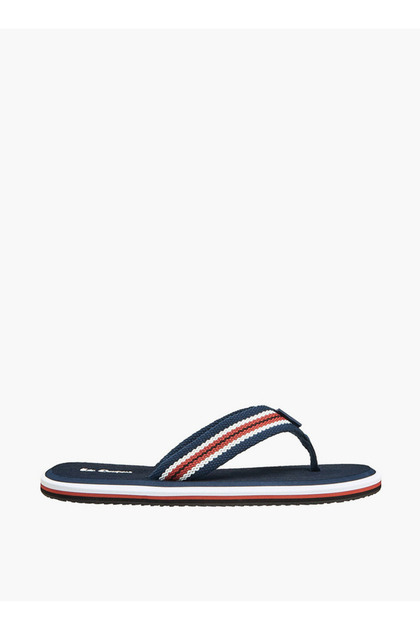 Men Striped Flip Flops