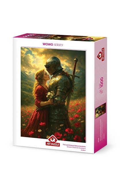 soon e mc atout... point de vue 1000枚限定 Art Puzzle Savaştan Önceki Son Kucaklaşma 1000 Parça Puzzle
