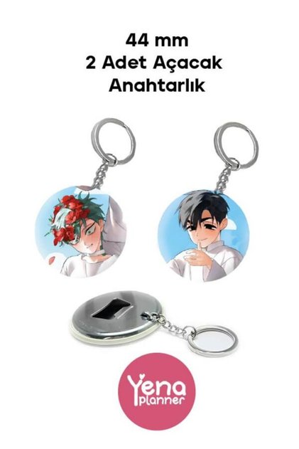 Alien Stage Bag Ornament Set / Opener Keychain Set