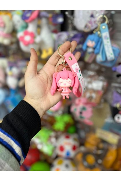 Breloc pentru fete anime roz