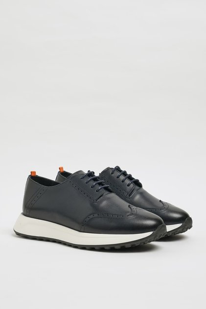 Crish Model Genuine Natural Leather Eva Sole Casual Shoes