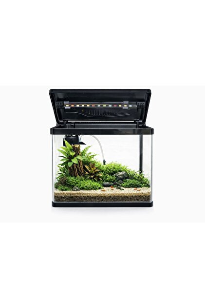 MACRO (SİYAH ) YENİ NESİL 29X18X34 AGUARIUM KENDINDEN TEMİZLEYEN