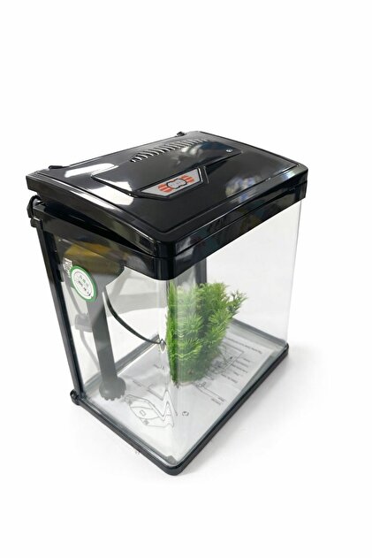 OP-PORFECT (SİYAH ) YENİ NESİL MACRO AGUARIUM 29X18X34 KENDINDEN