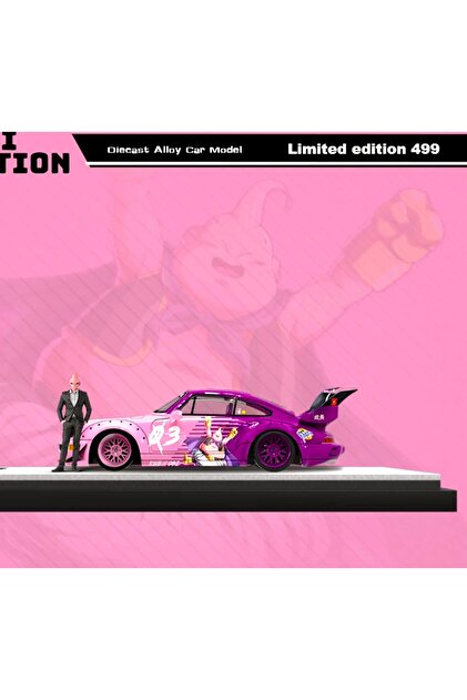 Mini Station Porsche RWB 964 Dragon Ball Z 3'lü Set (Pleksi-Kutulu