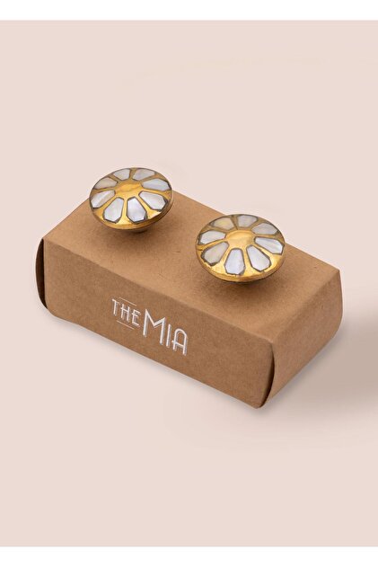 The Mia Pirinç Çekmece ve Dolap Kulbu 2li Set KLP18 - Fiyatı