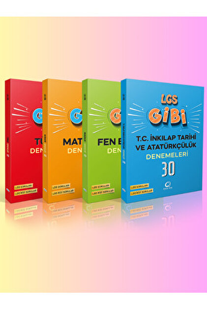 Oksijen Yayınları 2026 LGS 8. Sınıf Türkçe Matematik Fen İnkılap