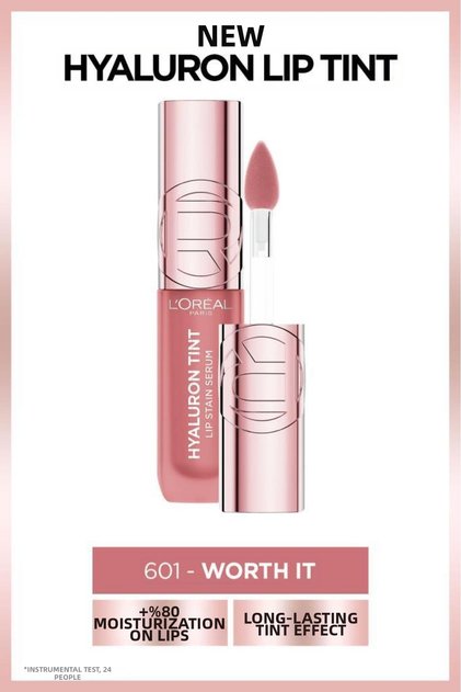 Hyaluron Lip Tint Lip Gloss - 601 Worth It