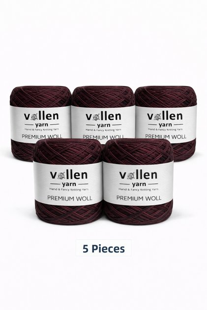 5 PIECES Premium Woll 100% Wool Knitting Yarn 500 g – Hand Knitting & Crochet Wool Yarn