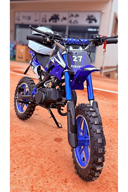 POWER 49 CC BENZİNLİ MİNİ CROS HİDROLİK DİSK FREN 5-12 yaş arası