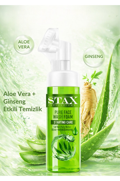 TRISTAX STAX Aloe Vera YÜZ TEMİZLEME KÖPÜĞÜ (APARATLI) - Fiyatı