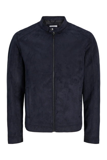 Jack & Jones Jack&Jones Dylan Clean Erkek Lacivert Bisiklet Yaka