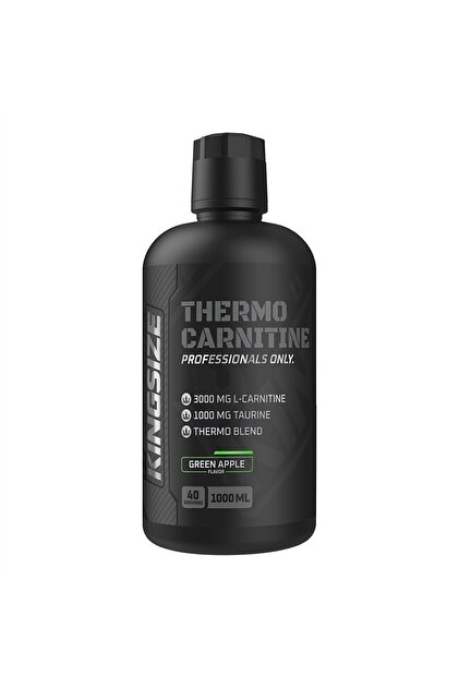 l carnitine kilo verdirir mi Kingsize Nutrition Thermo Carnitine 1000 mL - Yeşil Elma