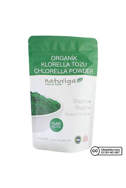 Organik Chlorella Tozu 100 Gr