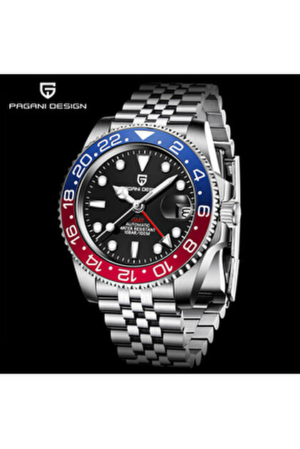 PAGANNİ Pagani Design PD-1662-6 Gmt Master NH34 Otomatik Erkek Kol