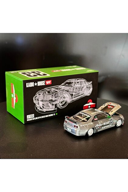 Genel Markalar CHASE Kaido House x Mini GT Nissan Skyline GT-R R33