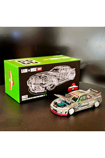 Genel Markalar CHASE Kaido House x Mini GT Nissan Skyline GT-R R33