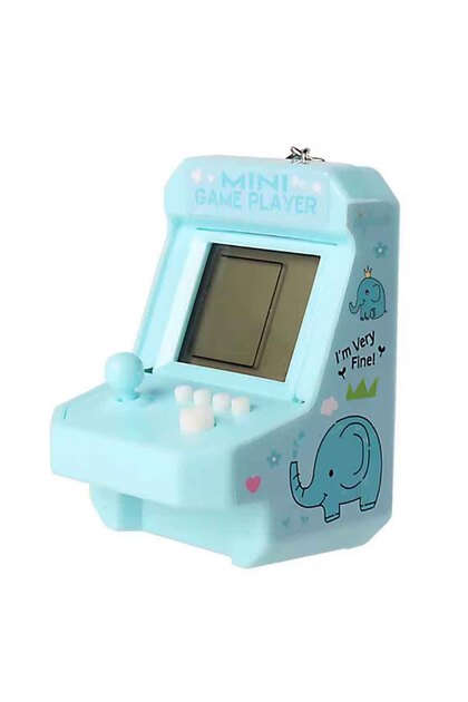Tetris with Mini Game Console and 23 Game Modules – Blue Elephant