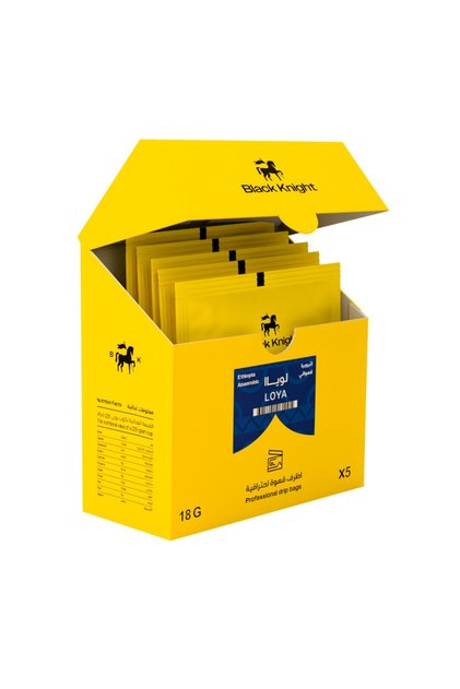 Black Knight Distillation Envelopes, Loya Ethiopia, Anaerobic Drying, 5 Envelopes