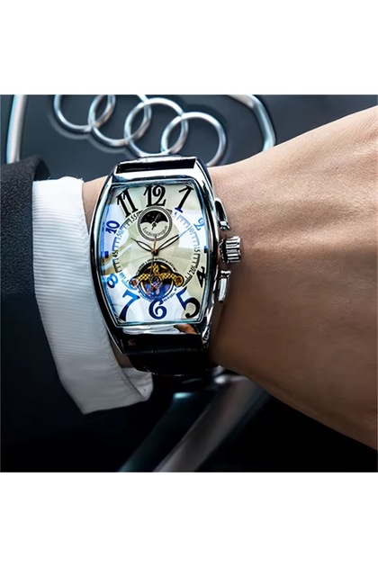 Automatic Mechanism Functions Active Men's Wristwatch.