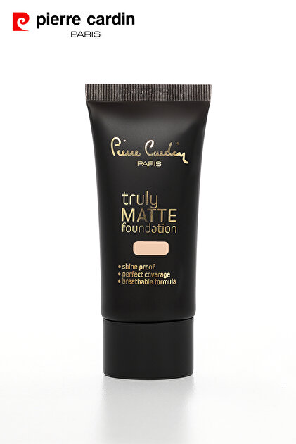 Pierre Cardin Mat Fondöten - Truly Matte Foundation Fair