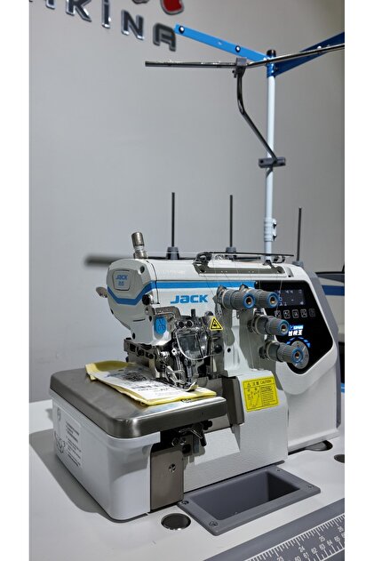 Jack C7 4 İPLİK YAPAY ZEKALI FULL OTOMATİK OVERLOK MAKİNASI. [C7