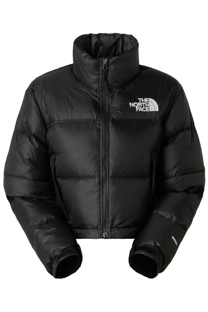 The North Face W Nuptse Short Jacket Kadin Siyah Ceket