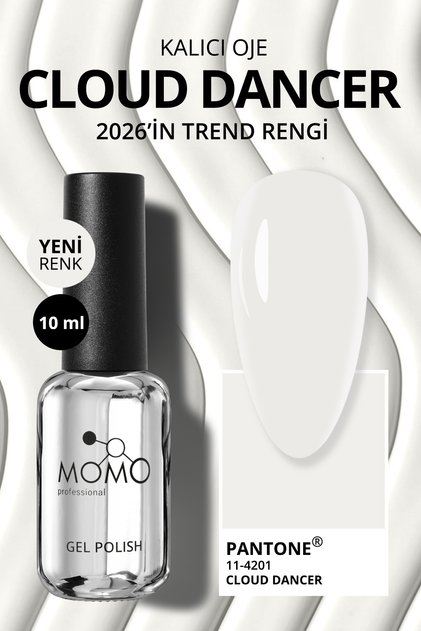Kalıcı Oje Pantone Cloud Dancer, 10 ml