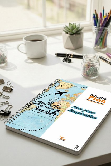 | Ημερήσιος προγραμματιστής | προγραμματιστής | 14x20εκ., A5 | 100 Σελίδες | Κάλυμμα από χαρτόνι | Kd920