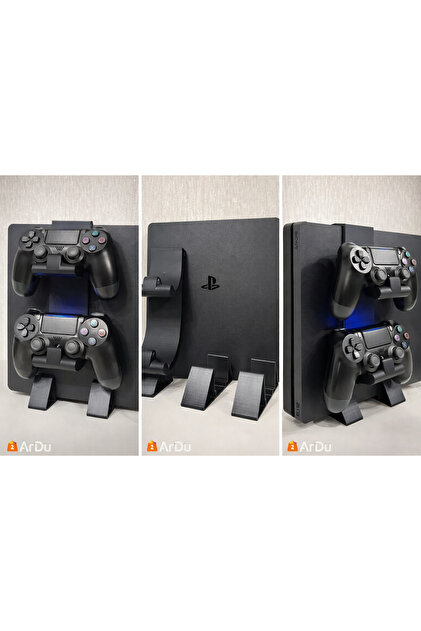 SONY PlayStation4  スタンドつけます。 ArDu PS4 Dikey Stand ve DualShock Kol Tutucu (Slim) - Fiyatı